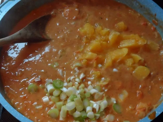 Pfannengerichte: Asiatische Kokos-Orangen-Hähnchen-Pfanne - Rezept - Bild Nr. 9