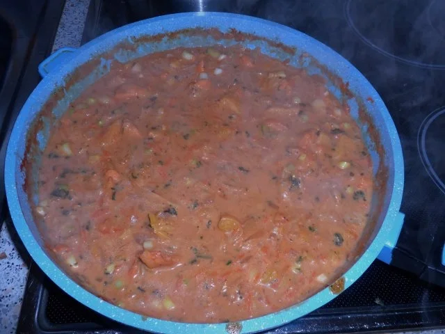 Pfannengerichte: Asiatische Kokos-Orangen-Hähnchen-Pfanne - Rezept - Bild Nr. 11