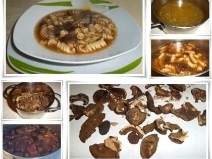 Rezept: ☆…alle Jahre wieder…☆ Steinpilz Suppe mit Nudeln – an Heiligabend Bild Nr. 2 ☆…alle Jahre wieder…☆ Steinpilz Suppe mit Nudeln – an Heiligabend - Rezept - Bild Nr. 2