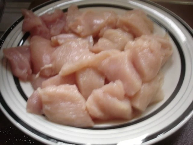 Hähnchennuggets mit Sellerie-Kartoffelstampf und Wok-Gemüse - Rezept - Bild Nr. 5