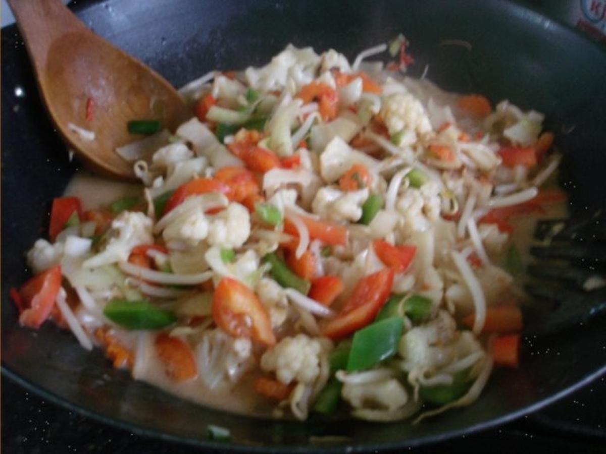 Hähnchennuggets mit Sellerie-Kartoffelstampf und Wok-Gemüse - Rezept ...