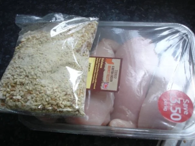 Hähnchennuggets mit Sellerie-Kartoffelstampf und Wok-Gemüse - Rezept - Bild Nr. 2