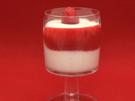 Bayerisch Creme mit Himbeercoulis - Rezept