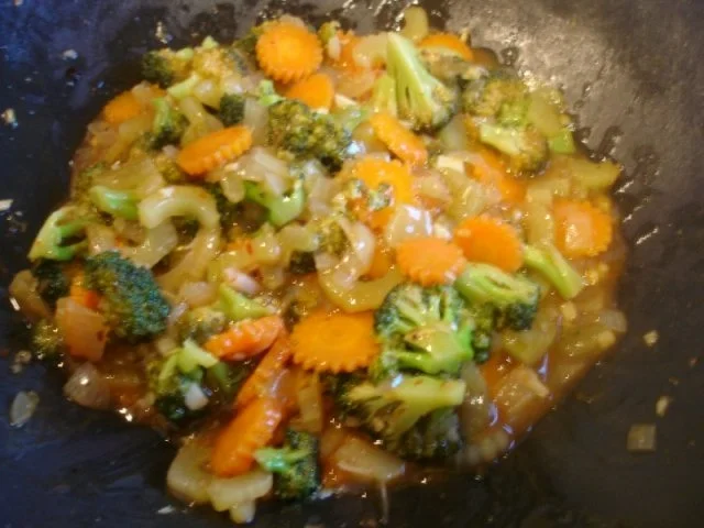 Rezept: Wok-Gemüse Bild Nr. 9 Wok-Gemüse - Rezept - Bild Nr. 9