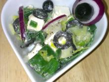 Schafskäse - Porree - Salat - Rezept