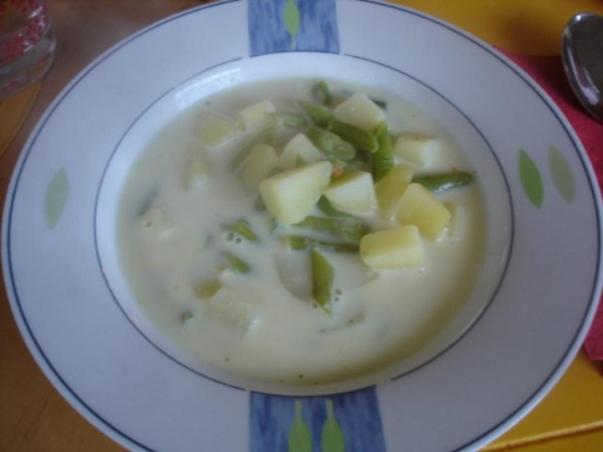 Bilder für Buschbohnen-Kartoffelsuppe - Rezept