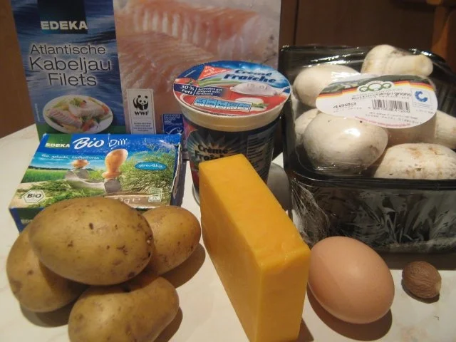 Rezept: Kabeljau unter Kartoffel-Cheddar-Kruste Bild Nr. 2 Kabeljau unter Kartoffel-Cheddar-Kruste - Rezept - Bild Nr. 2