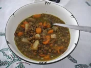 Vegan : Linsensuppe - Rezept