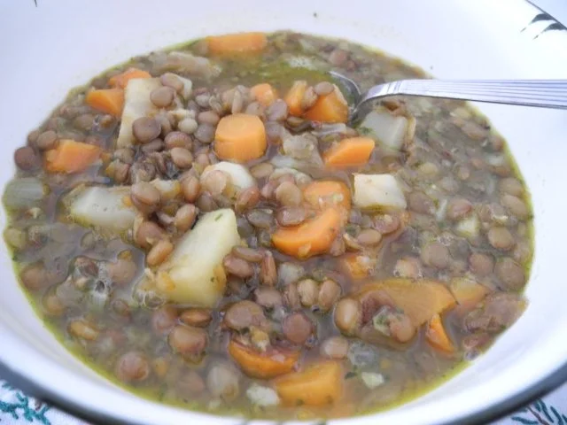 Rezept: Vegan : Linsensuppe Bild Nr. 2 Vegan : Linsensuppe - Rezept - Bild Nr. 2