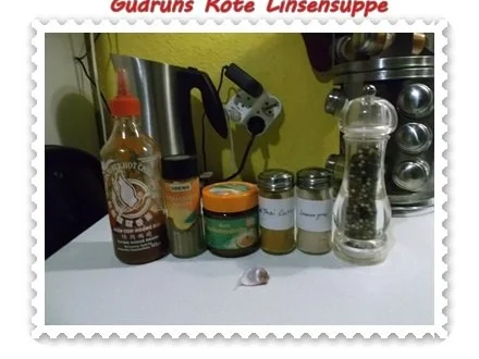 Suppe: Rote Linsensuppe - Rezept - Bild Nr. 3