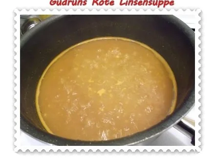 Suppe: Rote Linsensuppe - Rezept - Bild Nr. 5