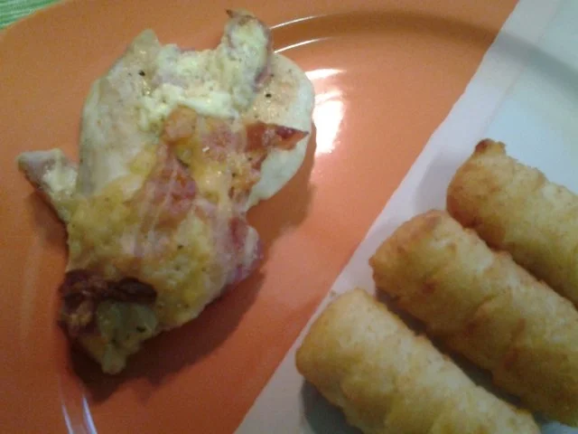 Hähnchenbrust im Speckmantel - Rezept