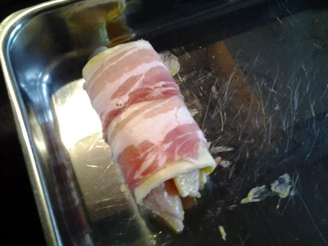 Hähnchenbrust im Speckmantel - Rezept - Bild Nr. 5