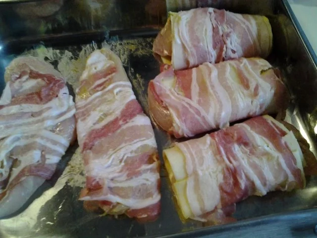 Hähnchenbrust im Speckmantel - Rezept - Bild Nr. 7