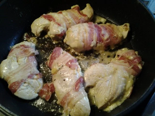 Hähnchenbrust im Speckmantel - Rezept - Bild Nr. 9