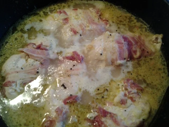 Hähnchenbrust im Speckmantel - Rezept - Bild Nr. 10