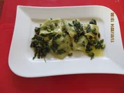 Vegetarisch: Spinatravioli mit Chillibutter - Rezept