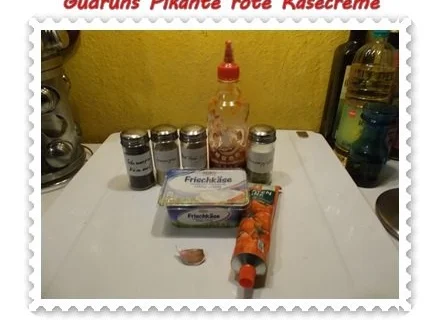 Dips: Pikante rote Käsecreme - Rezept - Bild Nr. 2