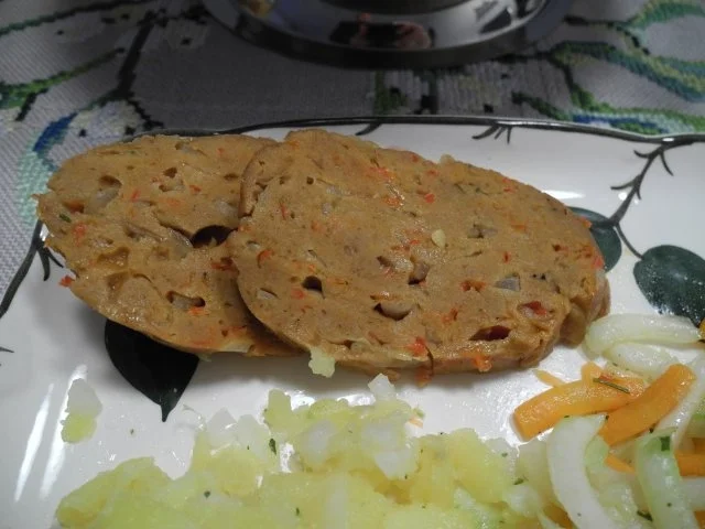 Rezept: Vegan : Seitan - Braten Bild Nr. 2 Vegan : Seitan - Braten - Rezept - Bild Nr. 2