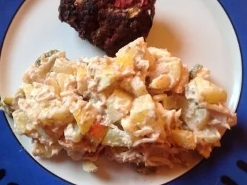 Rezept: Schlesischer Kartoffelsalat Bild Nr. 2 Schlesischer Kartoffelsalat - Rezept - Bild Nr. 2