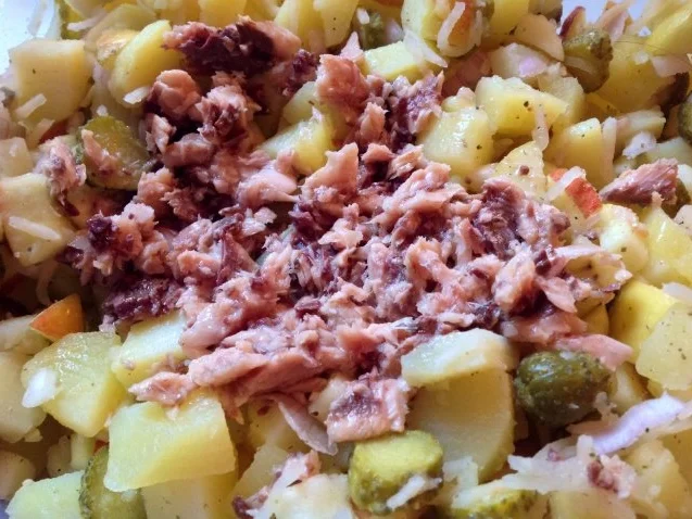 Rezept: Schlesischer Kartoffelsalat Bild Nr. 6 Schlesischer Kartoffelsalat - Rezept - Bild Nr. 6