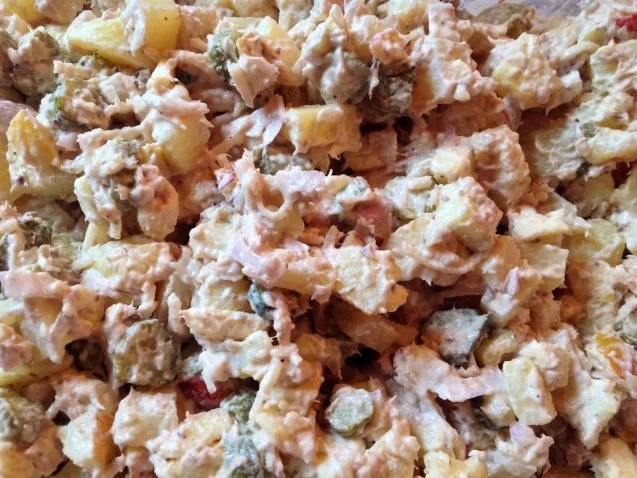 Rezept: Schlesischer Kartoffelsalat Bild Nr. 7 Schlesischer Kartoffelsalat - Rezept - Bild Nr. 7