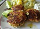 Fischfrikadellen mit Kartoffelsalat und Remouladensoße-unser Essen am Heiligen Abend - Rezept