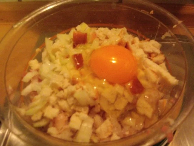 Fischfrikadellen mit Kartoffelsalat und Remouladensoße-unser Essen am Heiligen Abend - Rezept - Bild Nr. 5