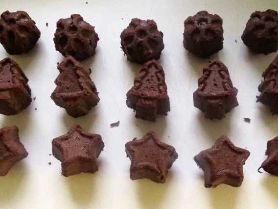 Backen: Schokoladen-Mini-Muffins - Rezept - Bild Nr. 2