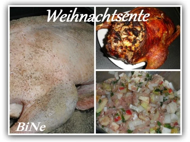Rezept: BiNe` S WEIHNACHTSENTE BiNe` S WEIHNACHTSENTE - Rezept