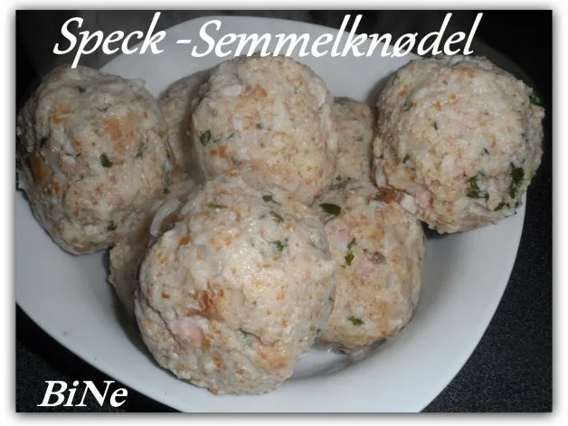 BiNe` S SPECK - SEMMELKNØDEL - Rezept - Bild Nr. 5