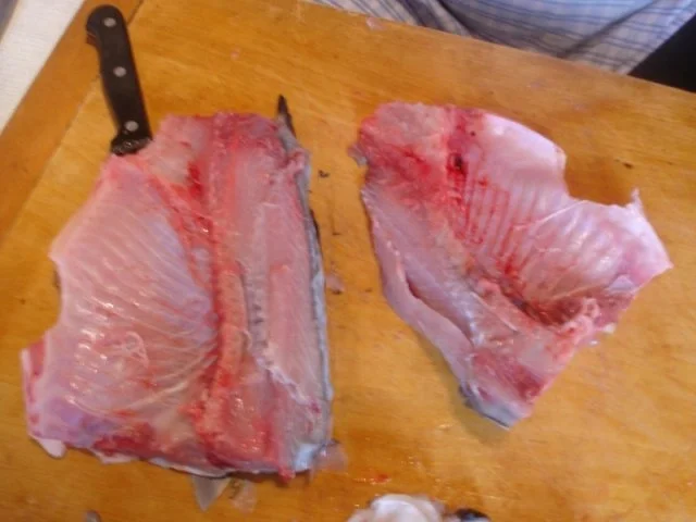 Fischsuppe und gebackener Karpfen mit Kartoffelsalat nach Ivanka - Rezept - Bild Nr. 26