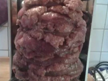 Gyros am Spiess, mit Krautsalat und Zatziki und Ofenkartoffeln - Rezept - Bild Nr. 3