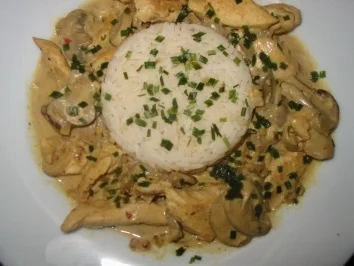 Hähnchengeschnetzeltes - Rezept