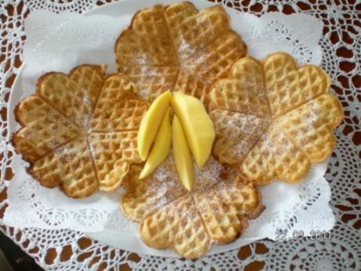 Brüsseler Waffeln - Rezept