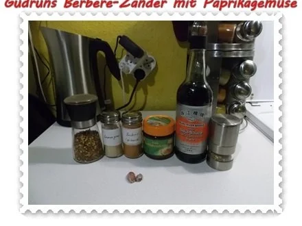 Fisch: Berbere-Zander mit Paprikagemüse und Kartoffelspalten - Rezept - Bild Nr. 8