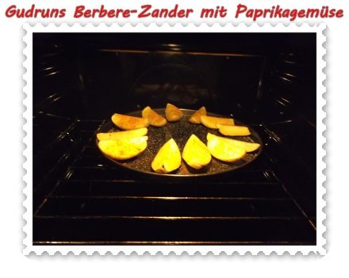 Fisch: Berbere-Zander mit Paprikagemüse und Kartoffelspalten - Rezept - Bild Nr. 10