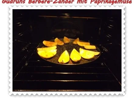 Fisch: Berbere-Zander mit Paprikagemüse und Kartoffelspalten - Rezept - Bild Nr. 10