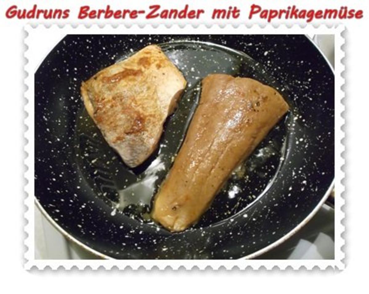 Fisch: Berbere-Zander mit Paprikagemüse und Kartoffelspalten - Rezept - Bild Nr. 11