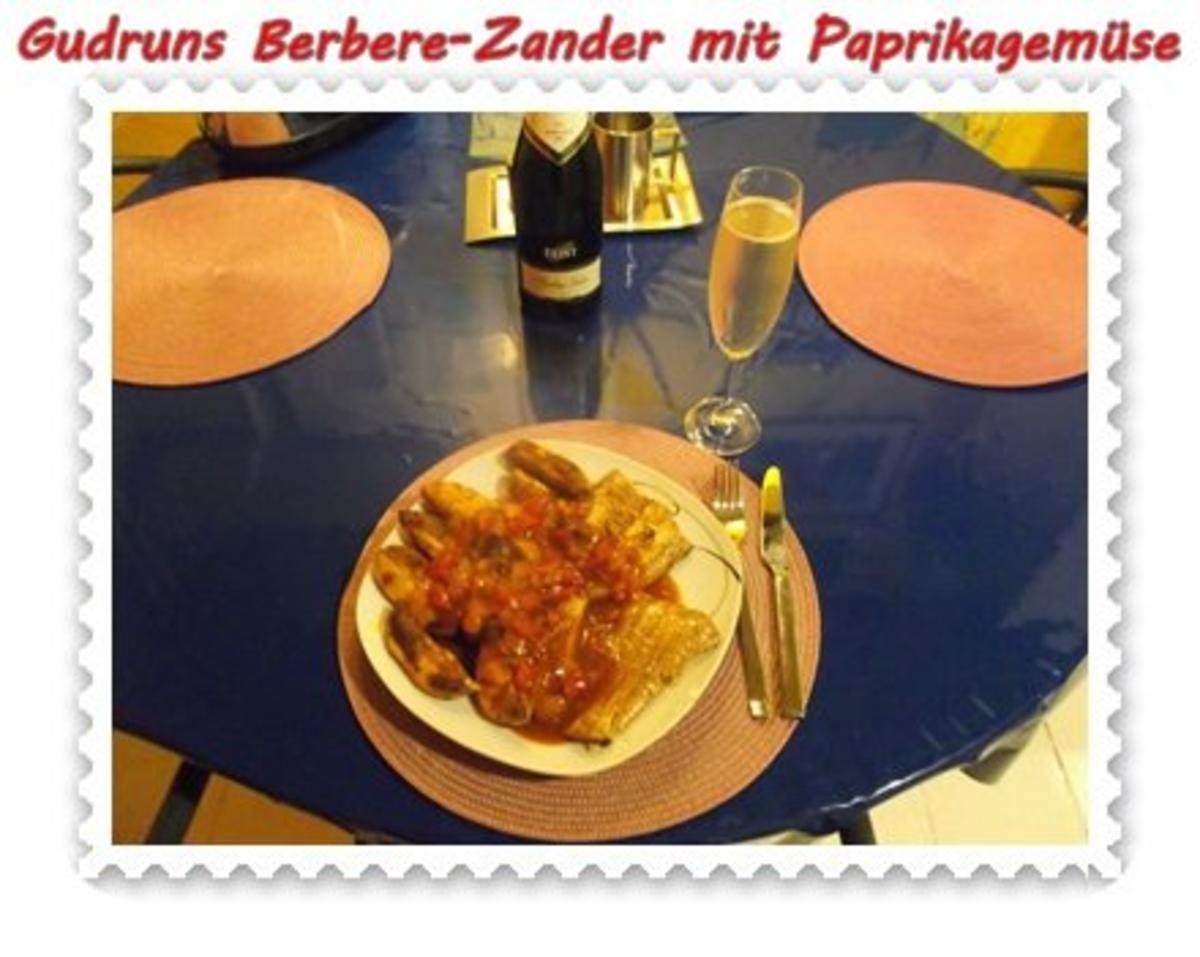 Fisch: Berbere-Zander mit Paprikagemüse und Kartoffelspalten - Rezept - Bild Nr. 13