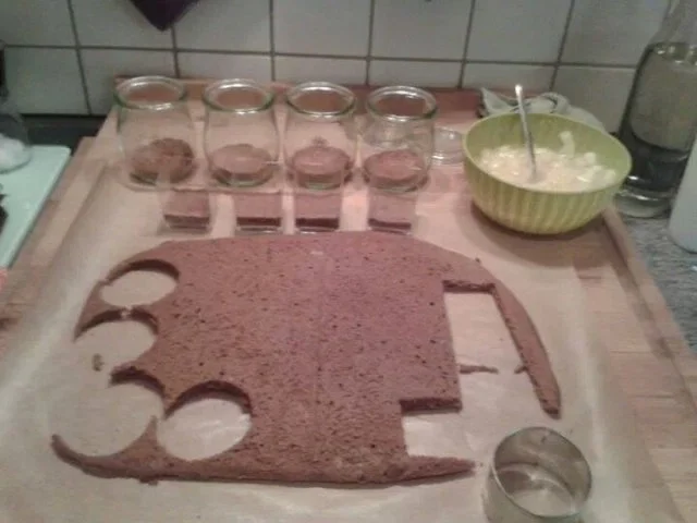 Birne-Helene-Törtchen  im Glas - Rezept - Bild Nr. 4