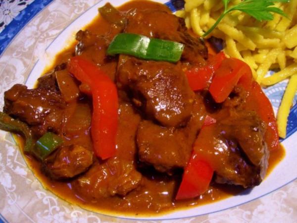 Gulasch ungarisch ... - Rezept mit Bild Gulasch ungarisch ... - Rezept mit Bild