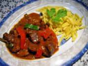 Gulasch ungarisch ... - Rezept