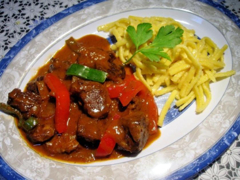 Gulasch ungarisch ... - Rezept mit Bild - kochbar.de