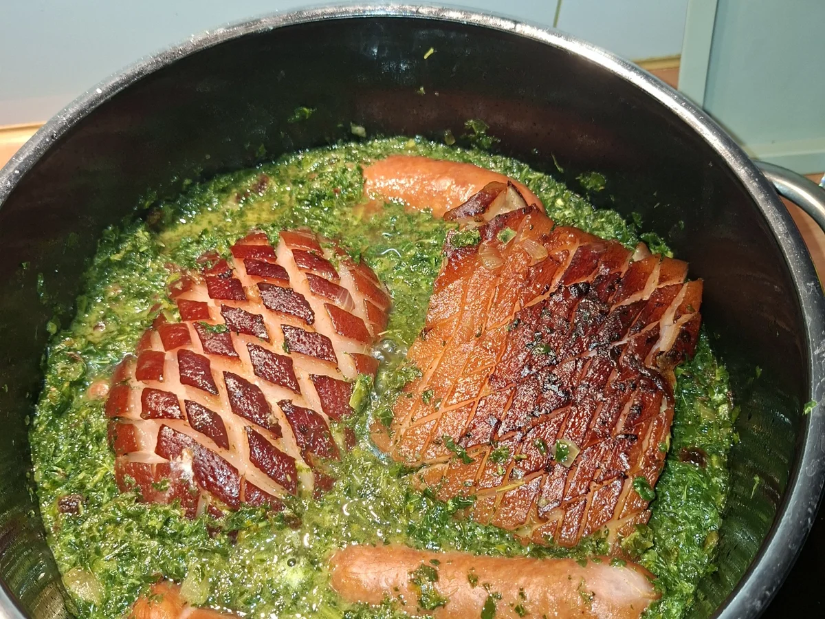 Grünkohl  - ganz nach meinem Geschmack.... - Rezept - Bild Nr. 3