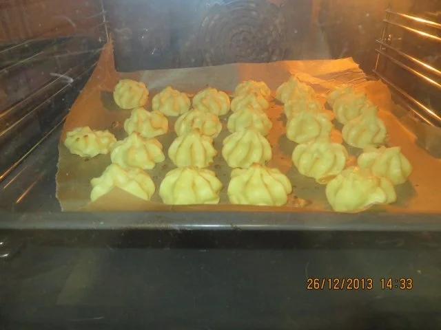 Rezept: Kochen: Entenbrust mit Cognac-Pfeffersoße und Herzoginkartoffeln Bild Nr. 2 Kochen: Entenbrust mit Cognac-Pfeffersoße und Herzoginkartoffeln - Rezept - Bild Nr. 2