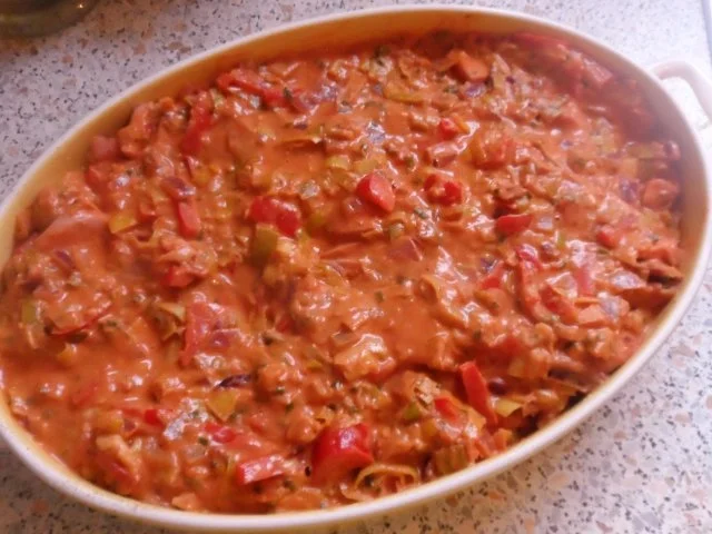 Aufläufe: Würziger Kartoffel-Bohnen-Auflauf mit Bergkäse und Röstzwiebeln - Rezept - Bild Nr. 13