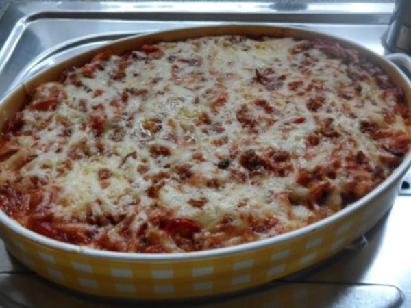 Aufläufe: Würziger Kartoffel Bohnen Auflauf mit Bergkäse und ...