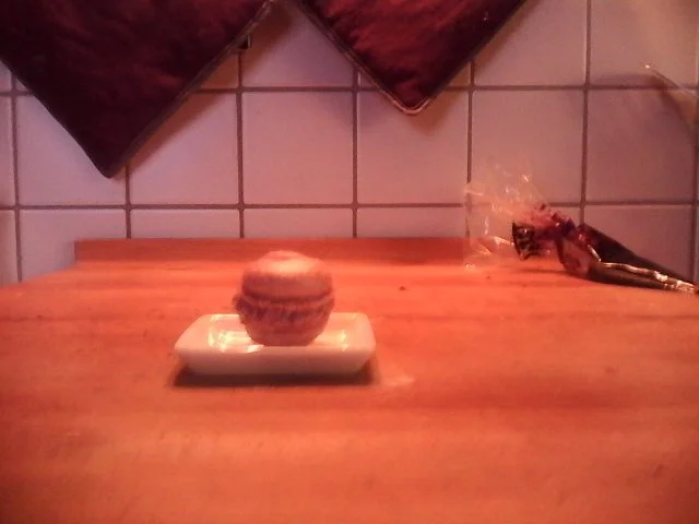 Heidelbeer Macarons mit Buttercremefüllung - Rezept - Bild Nr. 6