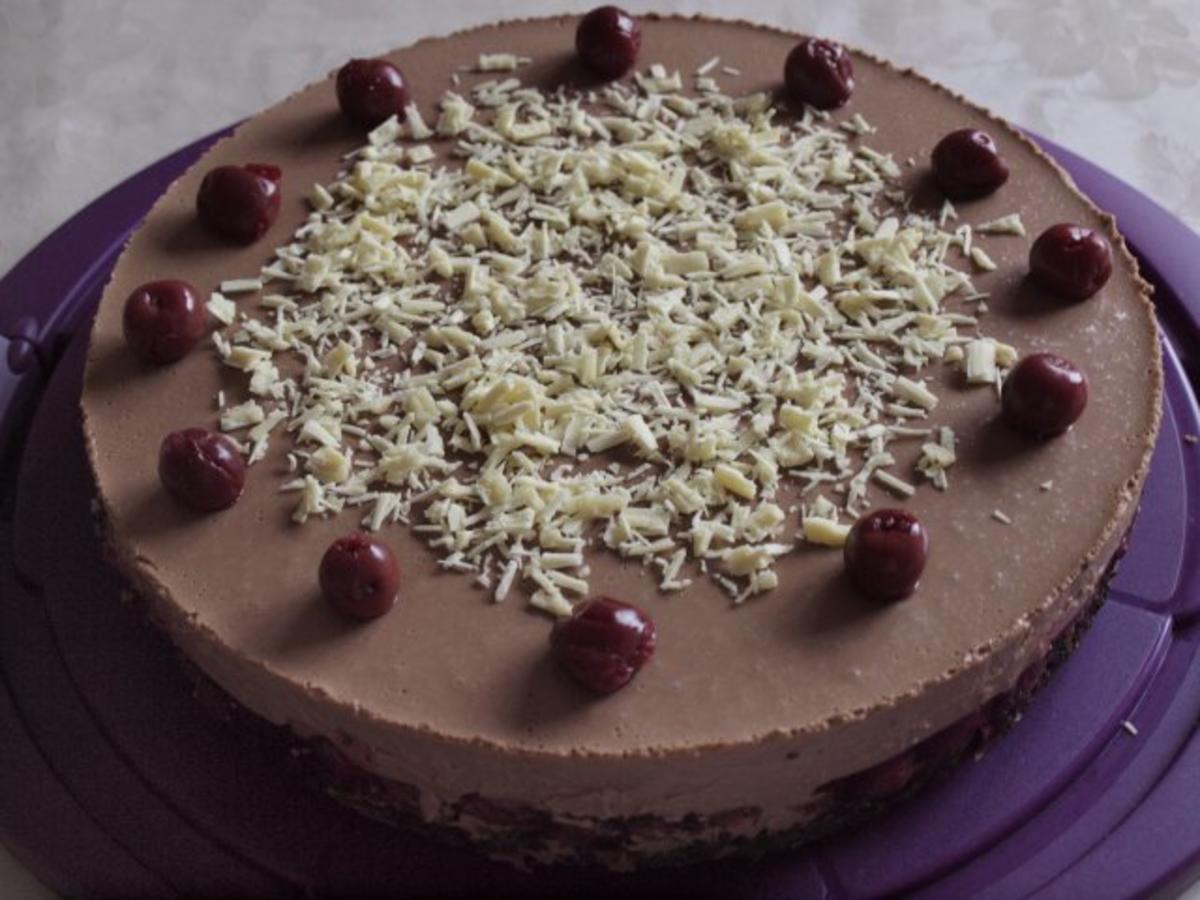 Bilder für Kuchen ohne backen: Schwarzwälder-Kirsch-Torte - Rezept